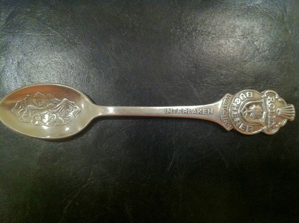 ROLEX BUCHERER SPOON INTERLAKEN SWITZERLAND B 100 12 RAREST   