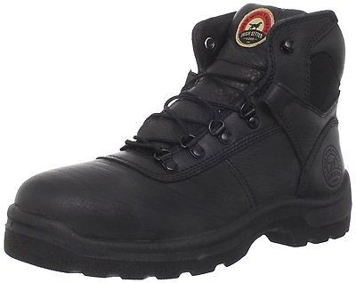 Irish Setter Work Mens 83611 6 Black Soft Toe Lace Up Boot