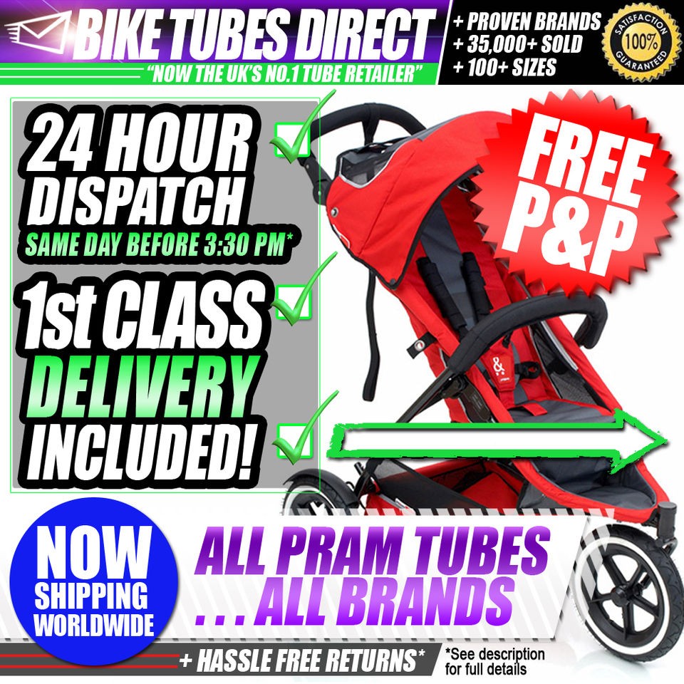 12 INNER TUBE PRAM/BIKE (12/12.5 x 1.75 x 2.25 2 1/4)   FREE P&P 