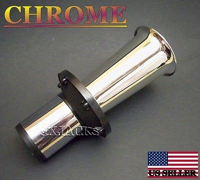 CHROME AHOOGA MODEL T A 12V OLD HORN ANTIQUE VINTAGE KLAXON TYPE WOLF 