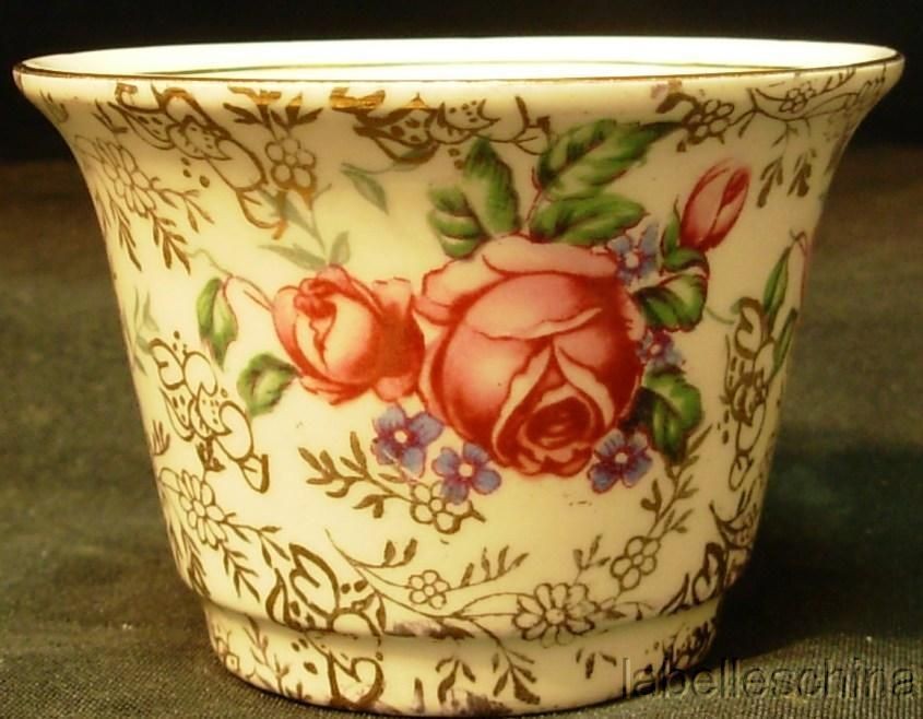 James Kent Rambler Rose Mini Open Sugar Bowl 5021 crz