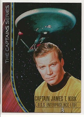 star trek tos season 3 captain s card c1 kirk