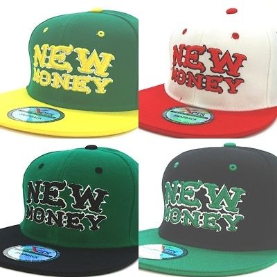   Money Snapback Baseball Flat Cap Hat Jay Z Yeezy Big Sean Tyga Era