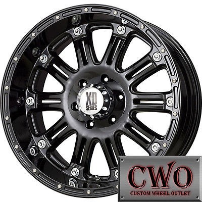 Newly listed 20 Black XD Series Hoss Wheels Rims 6x139.7 6 Lug Chevy 