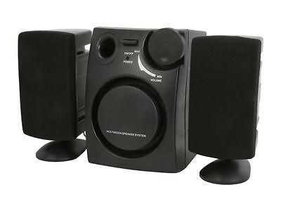 DCT Factory SPK 1050B 650 Watts (P.M.P.O) 2.1 Black 3 Piece Power 