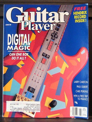 Guitar Player magazine, June 1989, Digital Magic, Larry Carlton, Paul 