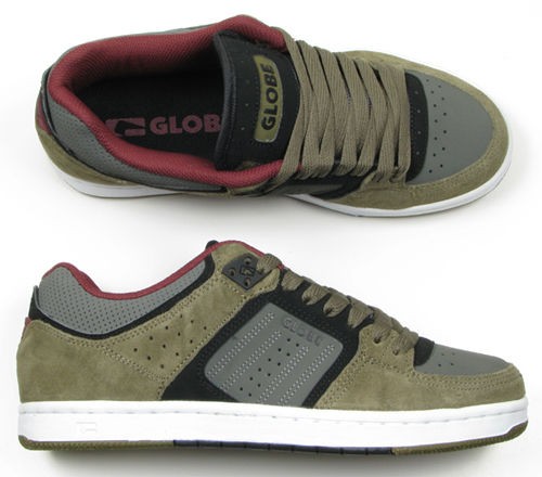 GLOBE Skateboard Shoes DISCHORD Olive/Black