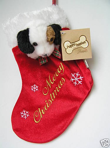 Mini Dog Christmas Stocking Jack Russell Terrier Dog