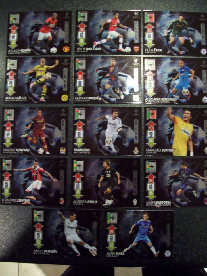 Panini Adrenalyn XL Champions League 2012 13 LIMITED Juan Mata