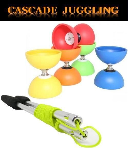 Cyclone Triple Bearing Diabolo & Aluminium Sticks   Diablo & Metal 