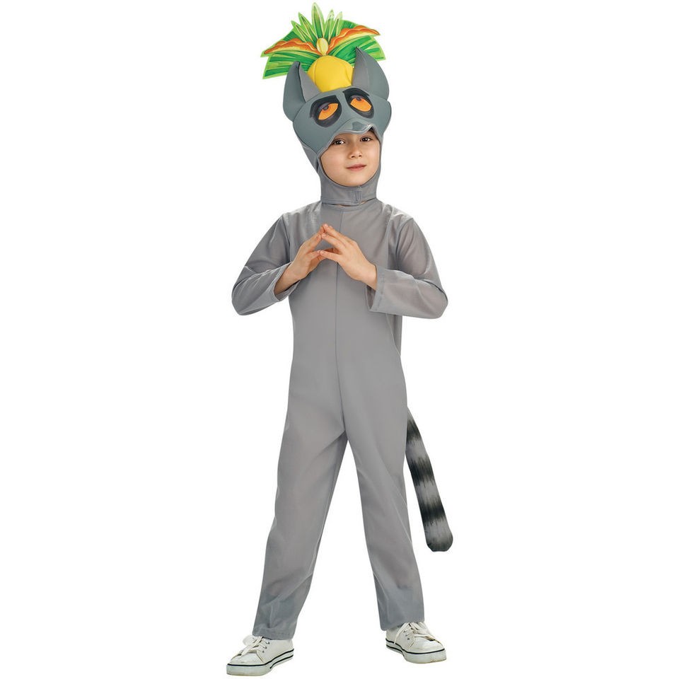 The Penguins of Madagascar Deluxe King Julien Toddler Costume