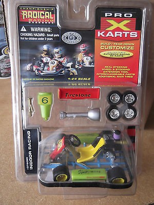 Pro X Kart Diecast Collectible Go Kart Pro X Indoor Racing NIB 124