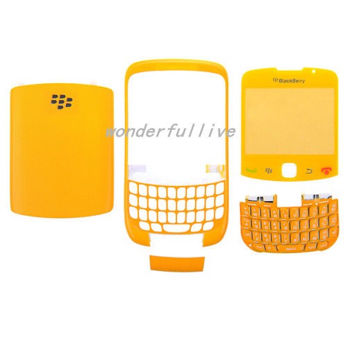   Faceplate Lens Cover Case Keypads For Blackberry Curve 9300 9330