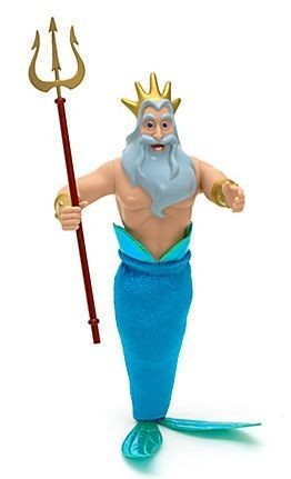 BN Disney Princess Little Mermaid Ariel Father Sea King Triton Classic 