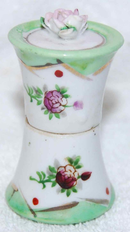 occupied japan fancy porcelain cigarette lighter  9