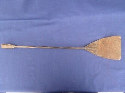   Spatula, Large Hand Wrought Iron Kitchen, Fireplace Utensil Accessory