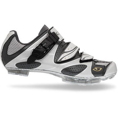 Giro Sica MTB Shoes Charcoal / Silver Bike Cycling SPD