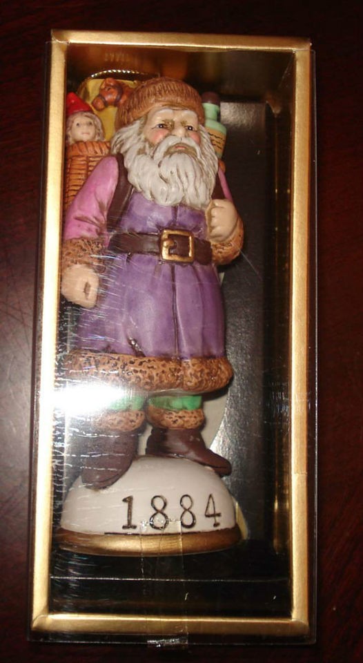   of Santa Collection 1884 Cashmere Bouquet Colgate Company Ornament