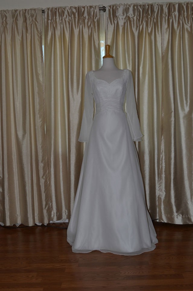 maggie sottero pamela wedding gown dress sz 12