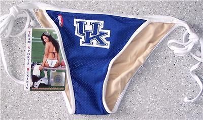 university of kentucky wildcats bikini bottom size l