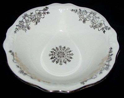 Homer Laughlin China GOLDEN ROSE 2 Virginia Rose Fruit, Berry, Dessert 