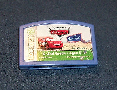 Leapster 1 2 L Max Game Cartridge Disneys CARS SUPERCHARGED Ages 5 
