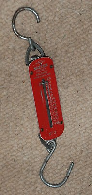 SALTER SCALES   VINTAGE POCKET METAL BALANCE NO 3   WEIGHS 0  25 LBS