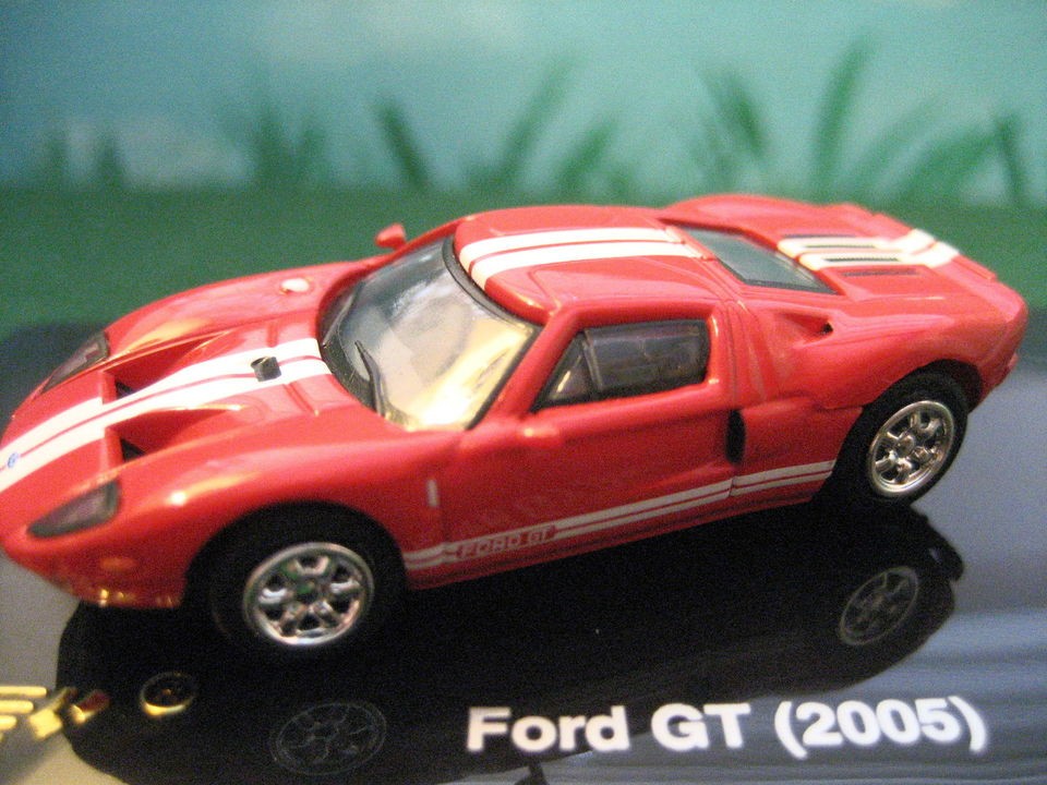 ricko 1 87 2005 ford gt red w white stipes