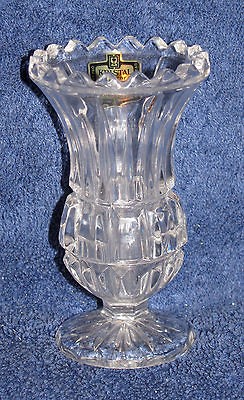 kristal zajecar made in yugoslavia vintage 4 1 2 inch