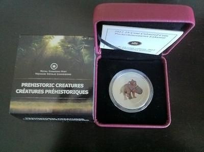 2012 Dinosaur   25 Cent Coloured Glow in the da​rk Coin