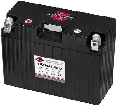 SHORAI LITHIUM BATTERY STANDARD SUZUKI GSX1300R HAYABUSA 2008 2011 