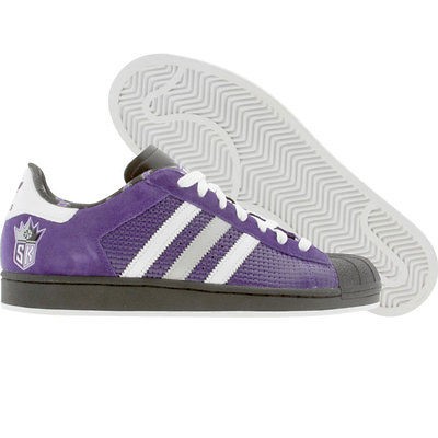 100.00 014141 Men Adidas Superstar 1 NBA Series   Sacramento Kings 