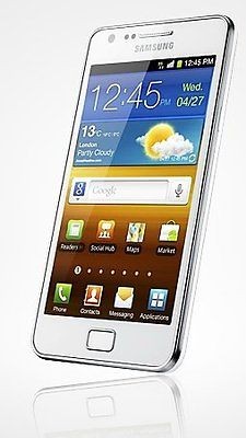   i9100 Galaxy S II 1.2GHz 16GB 8MP 4.3 ANDROID V2.3 WHITE SMARTPHONE