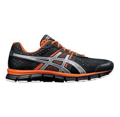 men s asics gel blur33 storm lightnin g orange