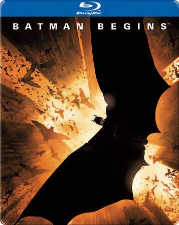 batman begins blu ray disc 2012 steelbook 