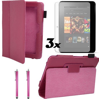 kindle fire case pink in Cases, Covers, Keyboard Folios