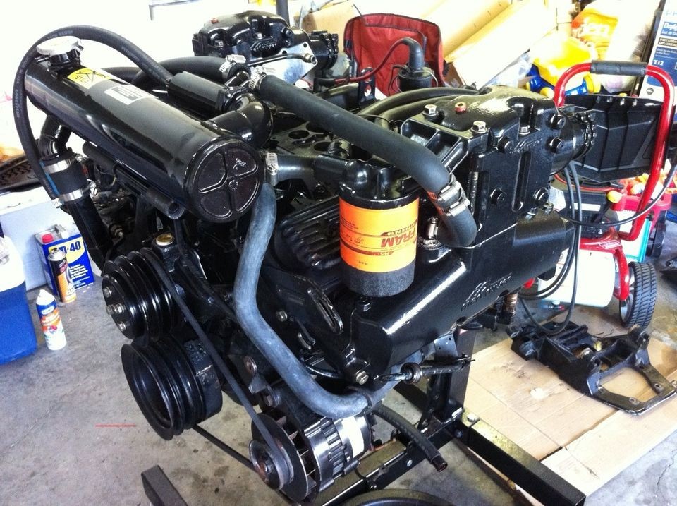   350 / 5.7L Engine   Nearly Everything New   NEW Fresh Water Cooling