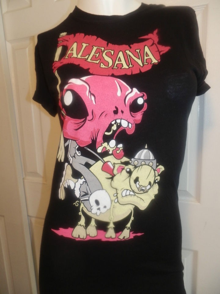 HOT TOPIC Alesana Shawn Mike T Shirt Size Small Black Juniors