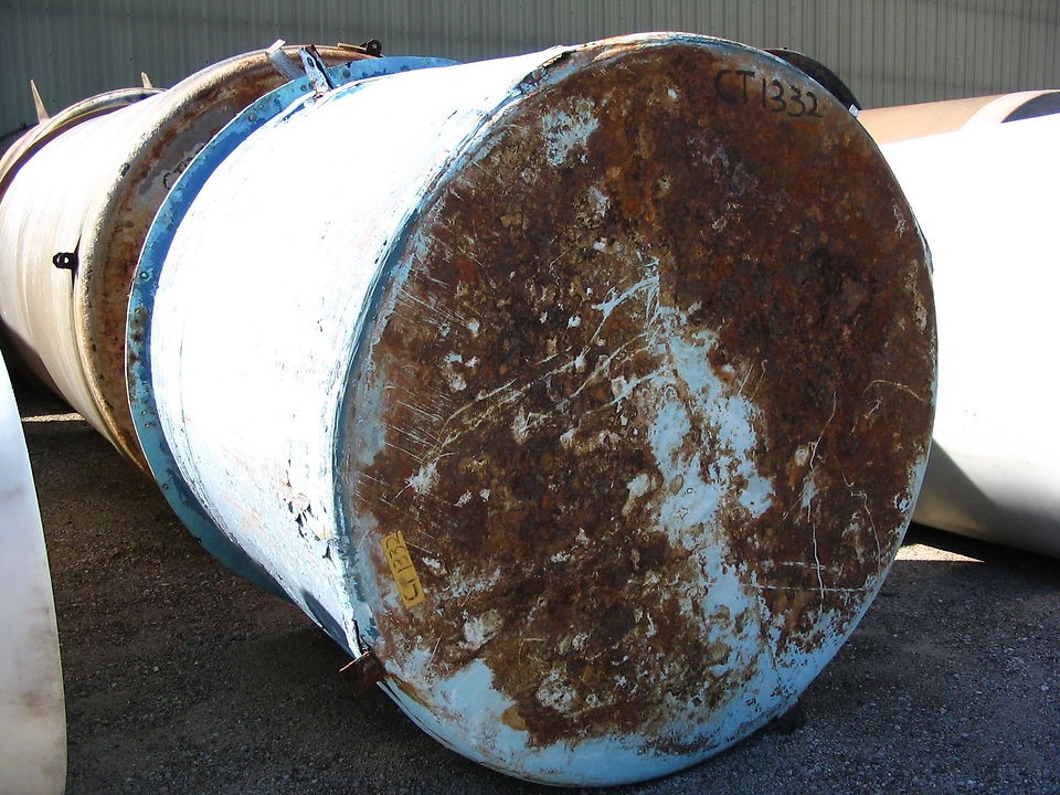 round 1000 gallon fiberglass tank ct1332  1000