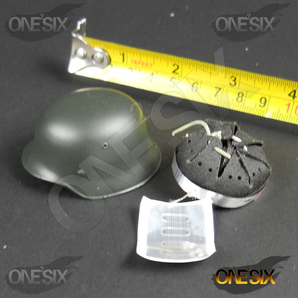 XB78 64 1/6 Scale HOT Dragon WWII German Metal Helmet TOYS
