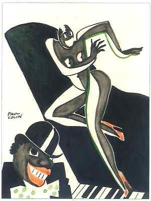 JOSEPHINE BAKER THE GREEN LINE POSTER   PAUL COLIN  UNIK AT  