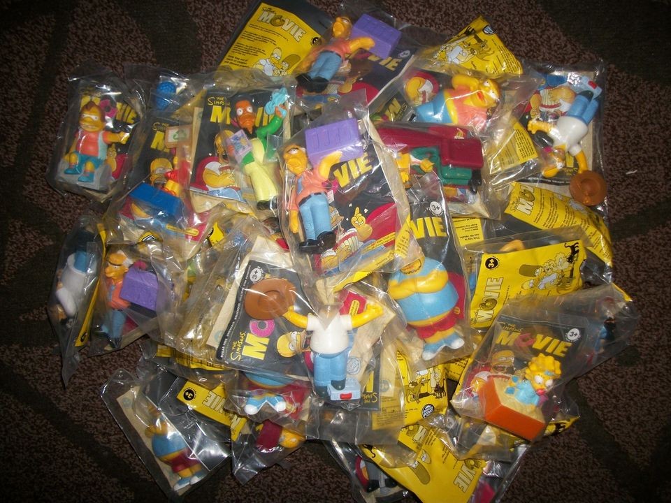 BURGER KING THE SIMPSONS MOVIE   TOY YOUR CHOICE  GREAT PRICE L@@K