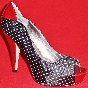 NEW Womens MADDEN GIRL HENNLEY Black Platform Pumps Heels Fashion 