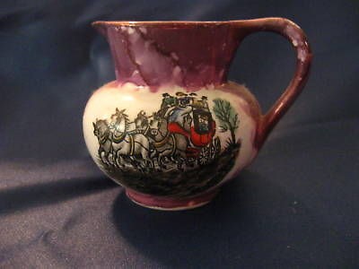 pitcher old castle vintage excellent england  12