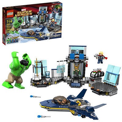 Lego MARVEL Super Heroes   Hulks Helicarrier Breakout   6868