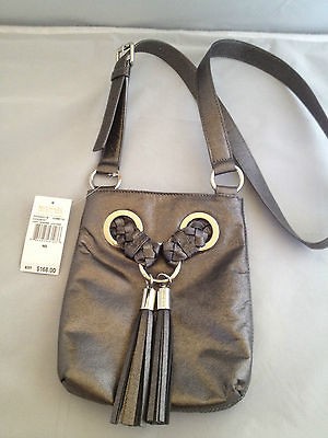 MICHAEL KORS LEATHER MESSENGER BAG/CROSS BODY BAG NEW WITH TAGS