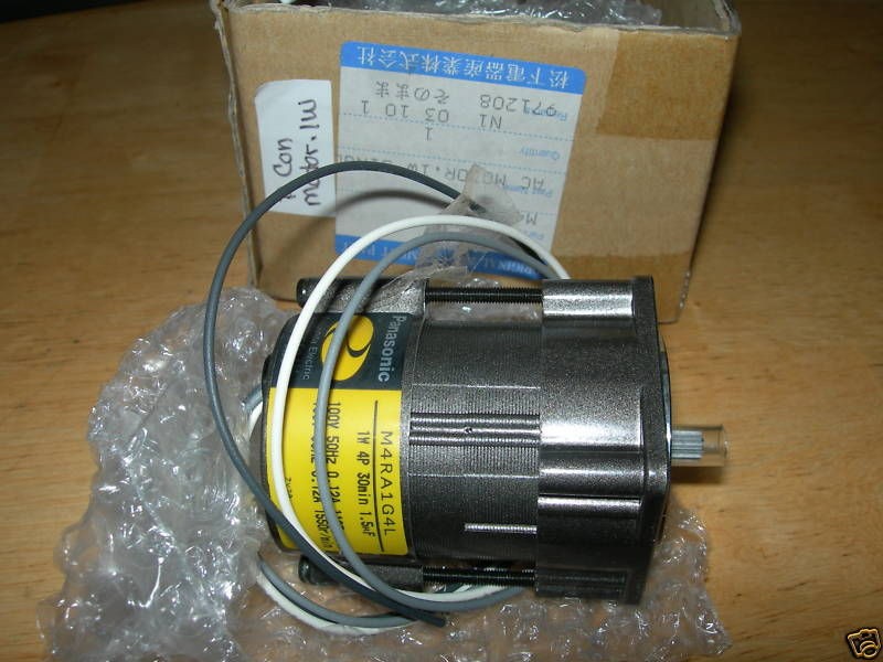 panasonic ac motor m4ra1g4l new in box 