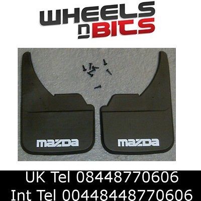 Mudflaps to fit Mazda 121, 323, 323f, 626, 1, 2, 3, 5, 6 MX5 Rx8 Mud 