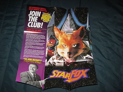 star fox poster in Video Games & Consoles