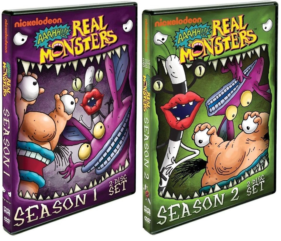   MONSTERS COMPLETE SEASONS 1 & 2 BRAND NEW SEALED R1 DVD NICKELODEON